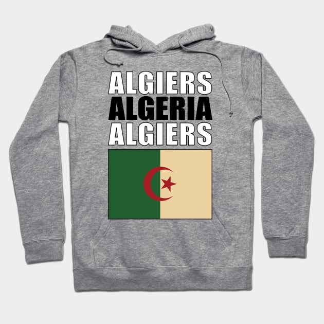 Flag of Algeria Hoodie by KewaleeTee